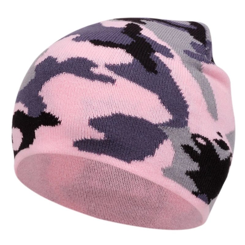 Unisex Simple camouflage knitted hats - ATSProducts
