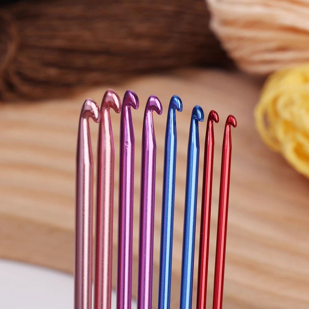 8pcs Metal Crochet Hooks - ATSProducts