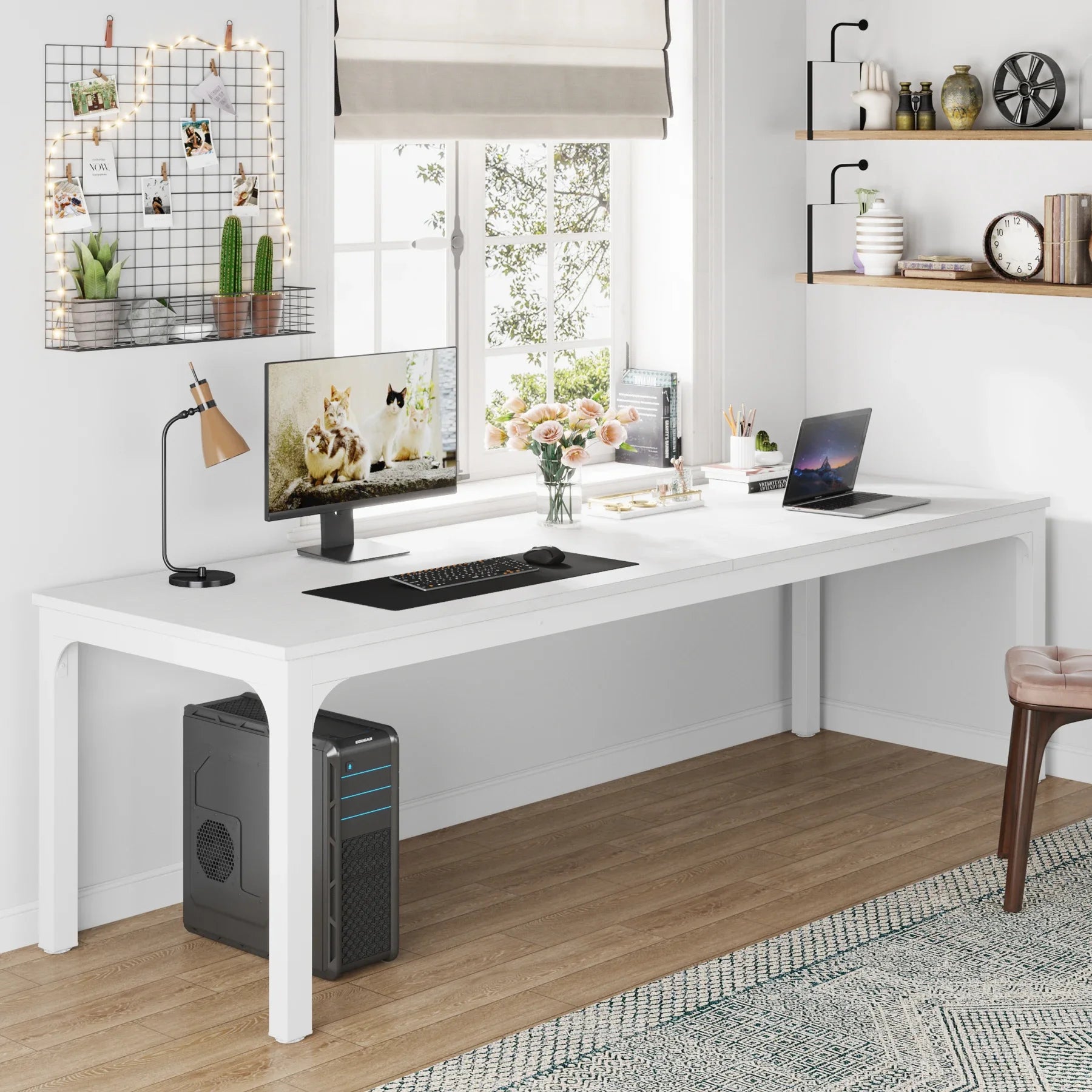 Tribesigns 78.7 Inches Extra Long Computer Desk - ATSProducts