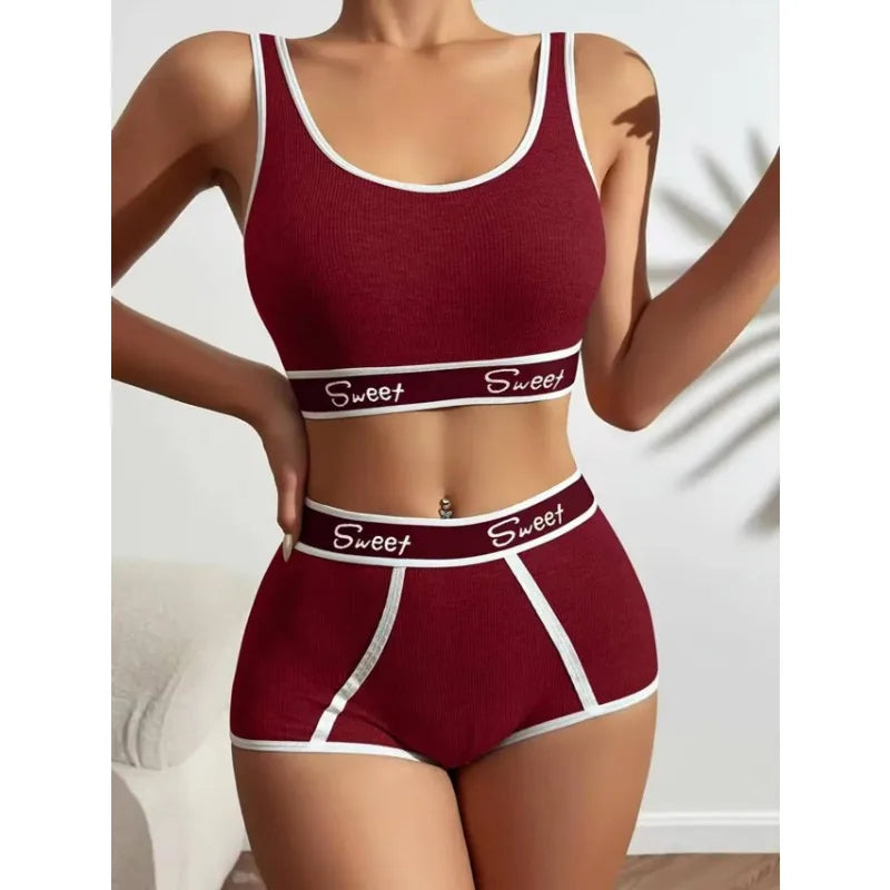 Sports Bra 2 Pc Set