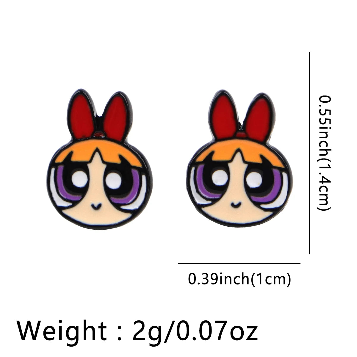 Cute Things Powerpuff Girls Earrings - ATSProducts