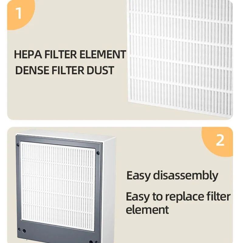 Desktop Air Purifier With HEPA Filter