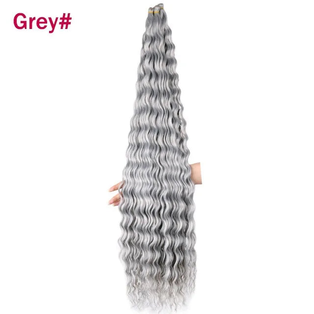 WIGSIN 30Inch Synthetic  Long Deep Wave Hair - ATSProducts
