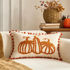 1PC Fall Maple Leaf Pumpkin Pillowcase - ATSProducts