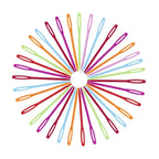 30 PCs Mixed Color 7/9/15cm Plastic Knitting Needles - ATSProducts