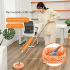 Round Cleaning Mop with Extension Pole - ATSProducts