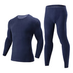 2/4 Pcs Men's Solid Color Thermal Underwear - ATSProducts