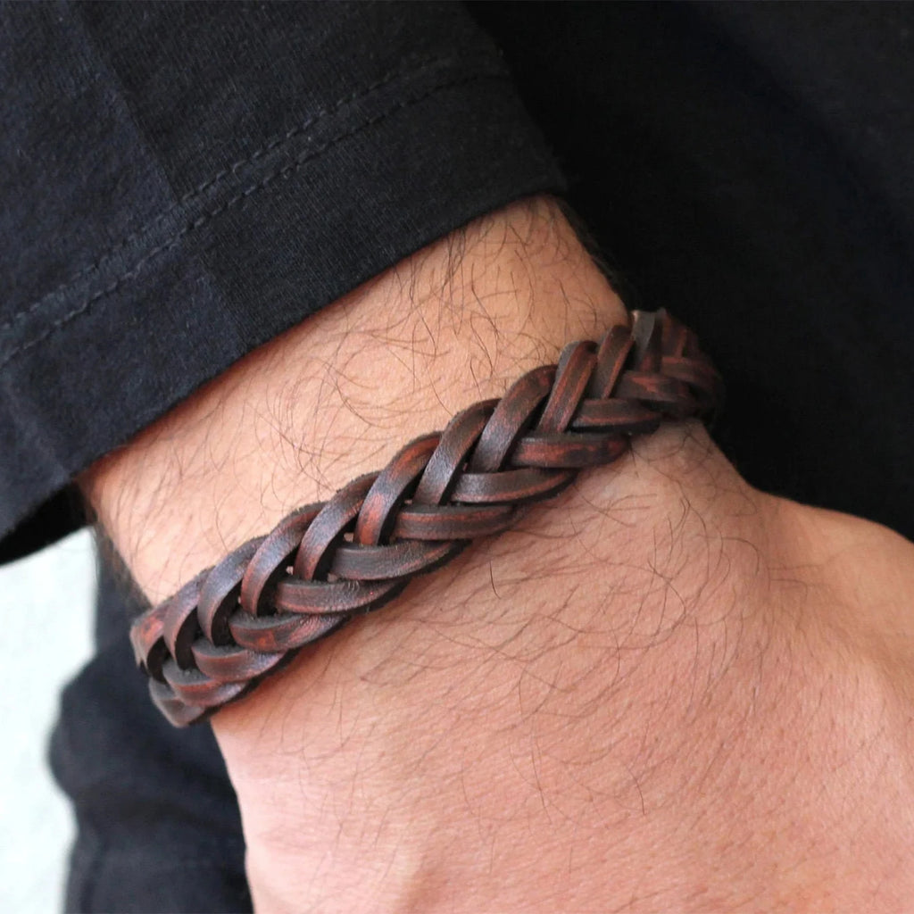 Braided Leather Bracelet - ATSProducts