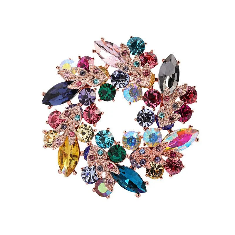 Shmik Rhinestone Brooches - ATSProducts