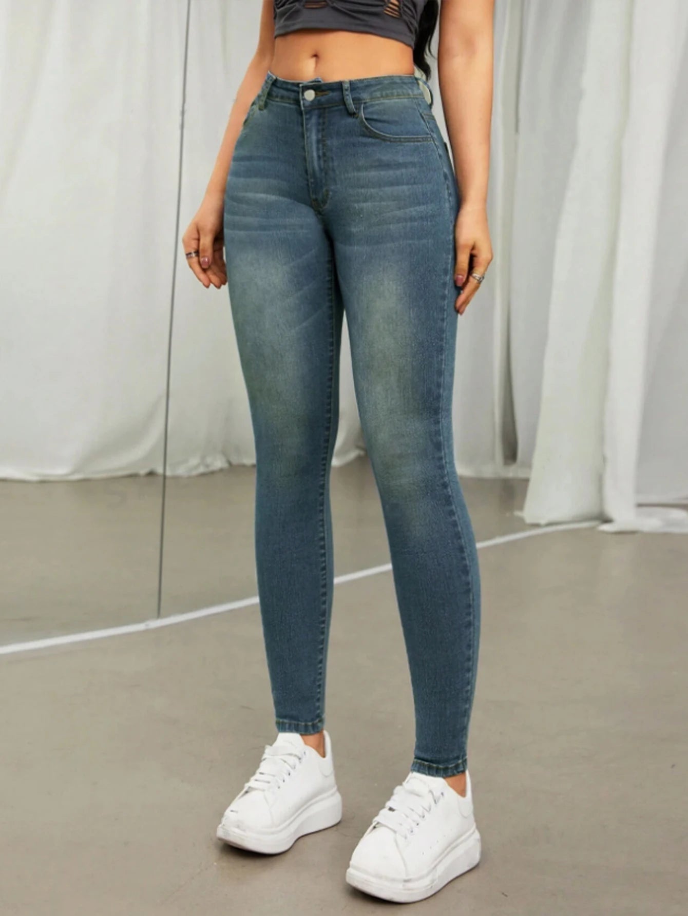 Inpetal High Waist Skinny Jeans - ATSProducts