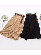 Junxi Wan Casual Skirts With Pockets - ATSProducts