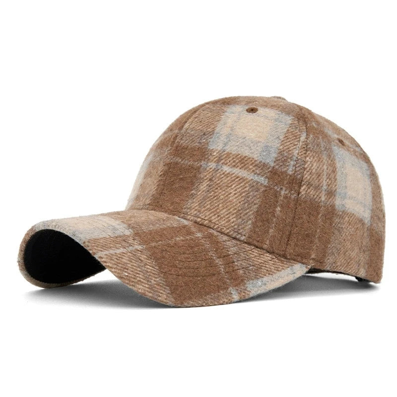 Plaid Baseball Cap - ATSProducts