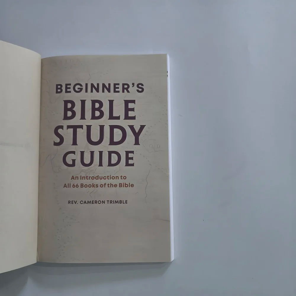 Beginner's Bible Study Guide: An Introduction to All 66 Books of the Bible - ATSProducts