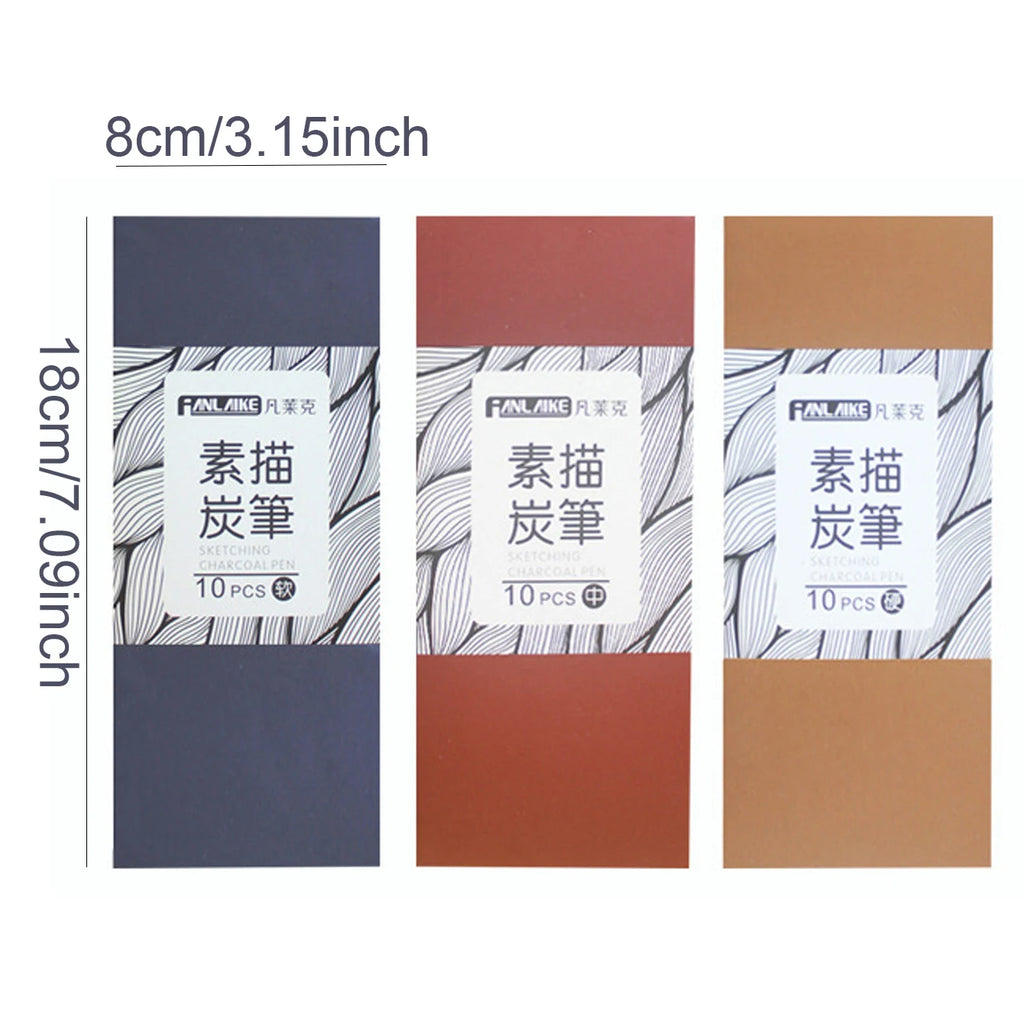 Professional Charcoal Pencils Set - ATSProducts