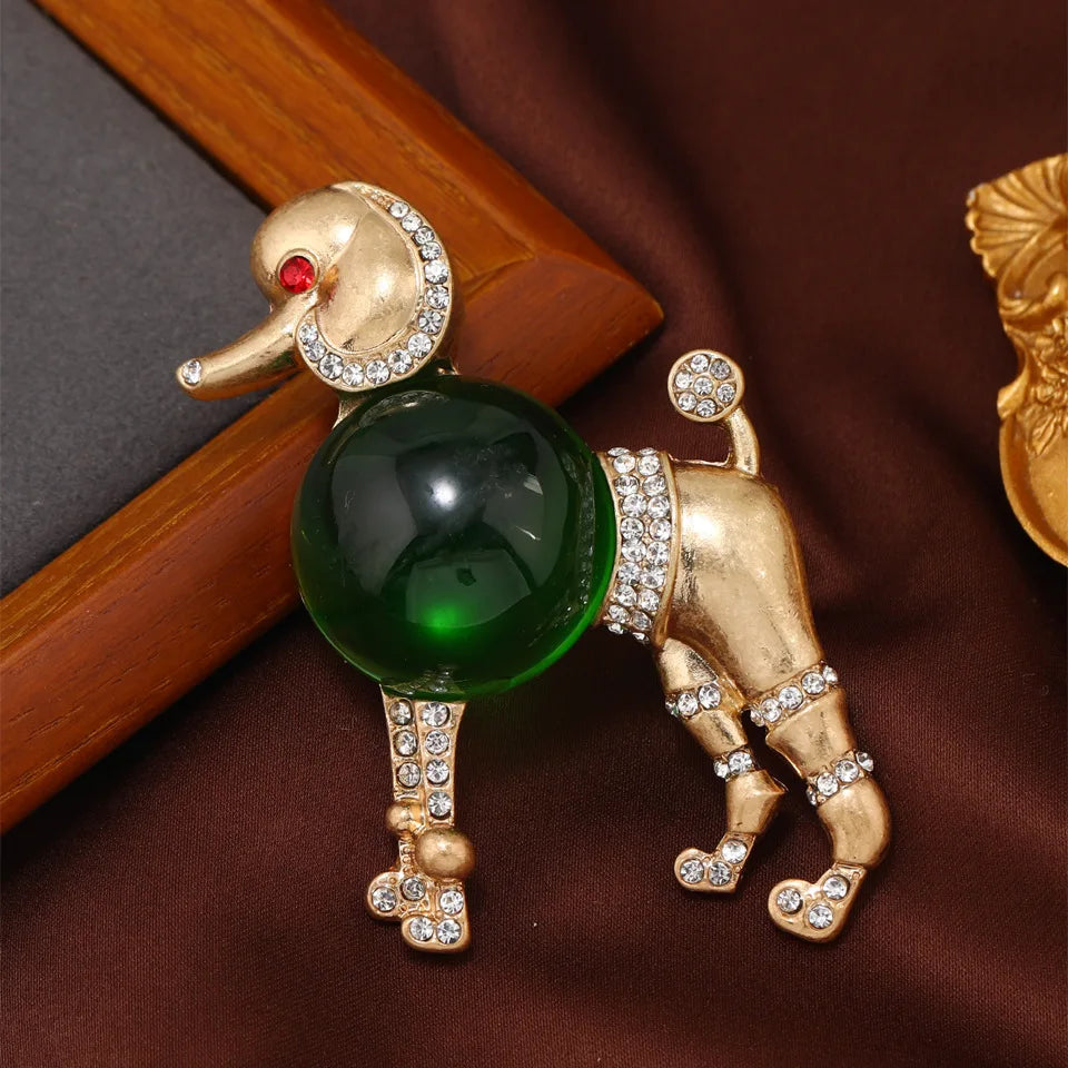 Medieval Jelly Glazed Animal Brooch - ATSProducts