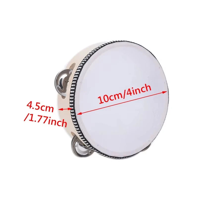 Tambourines 4/6/7/8/10 inch Wooden - ATSProducts