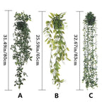 Artificial Hanging Plants with Pot
