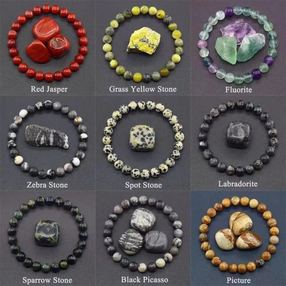 Natural Stone Bead Bracelet - ATSProducts