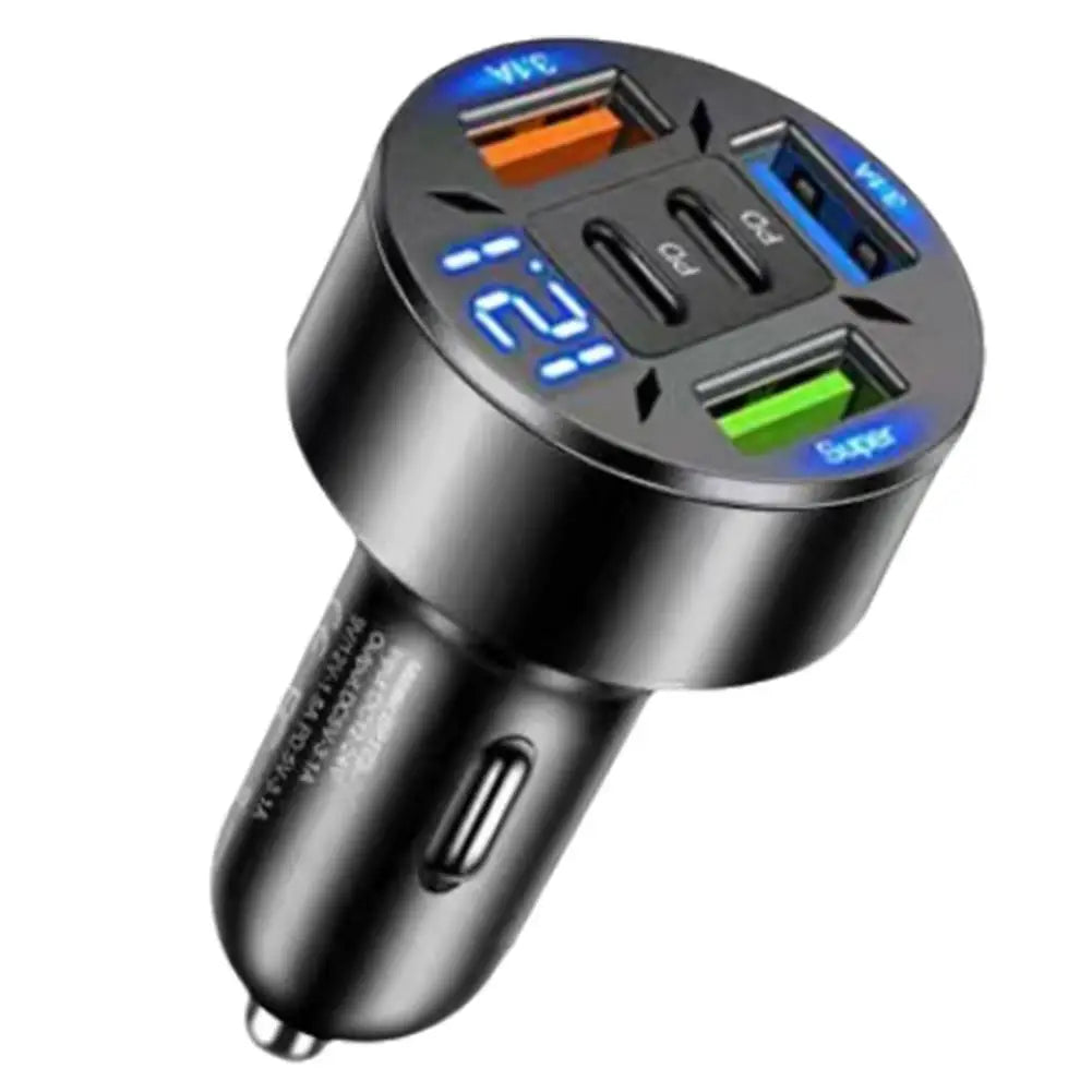 250W 5 Ports Car Charger Fast Charging