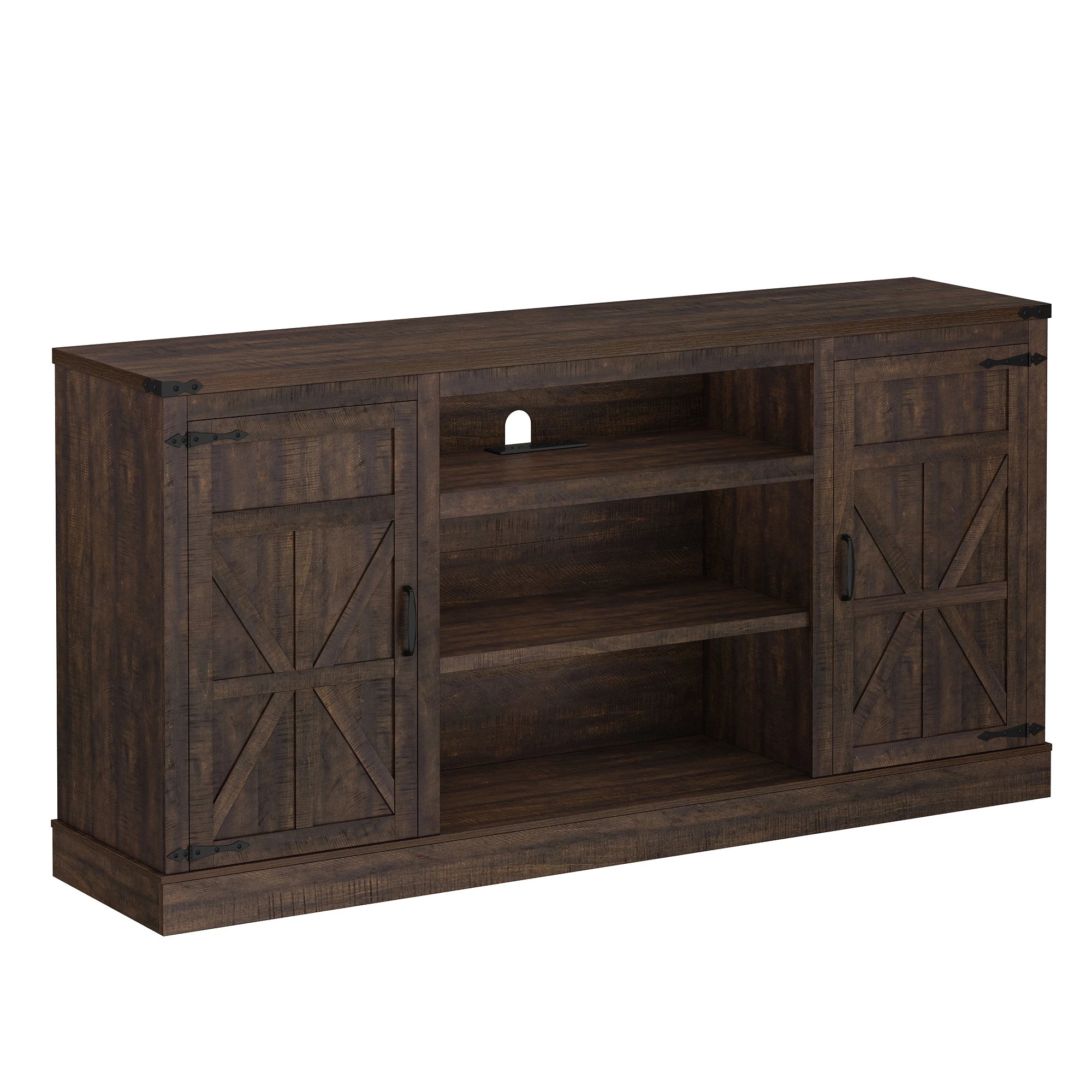 66" Farmhouse TV Stand for 65/75 Inch - ATSProducts