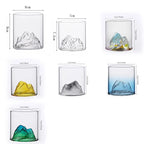 Mountain Design Glass Cup - ATSProducts