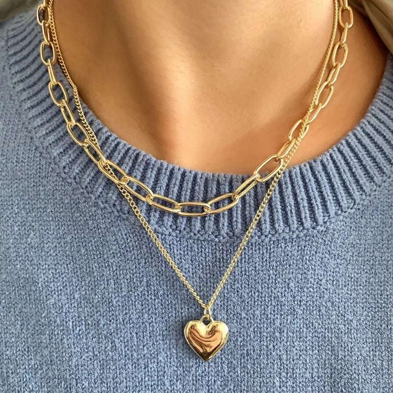 Lau Chiycn Vintage Layered Necklace