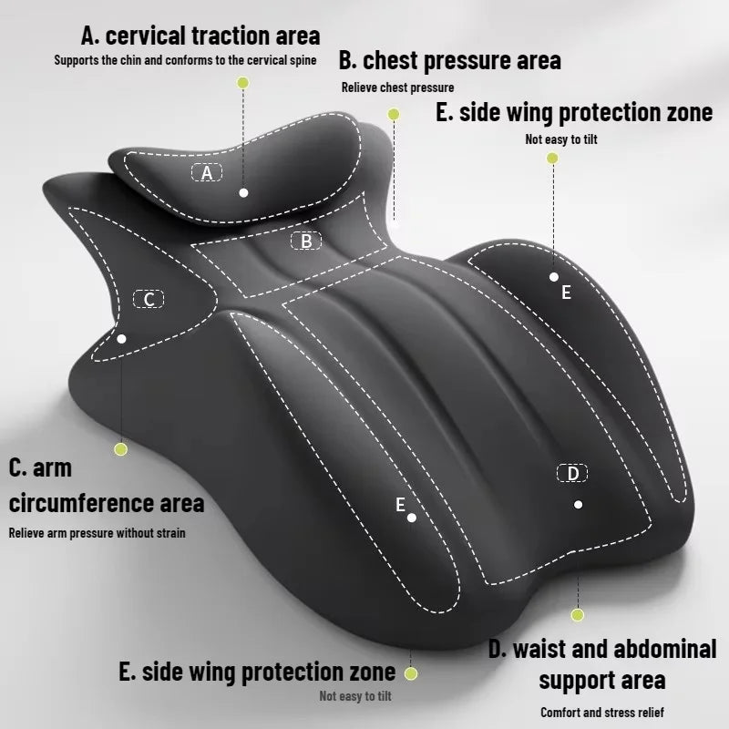 Xiuwo Wedge Pillow WithRemovable Cover