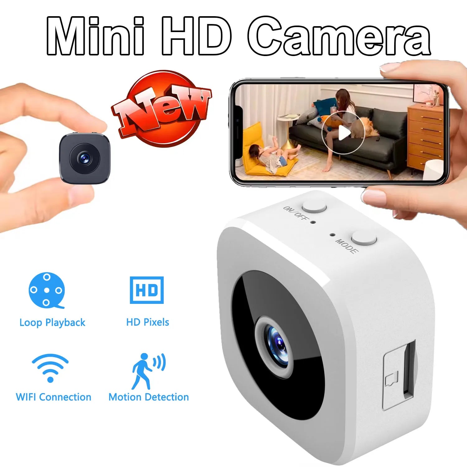 Mini HD Baby Monitor