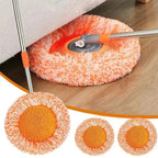 Round Cleaning Mop with Extension Pole - ATSProducts