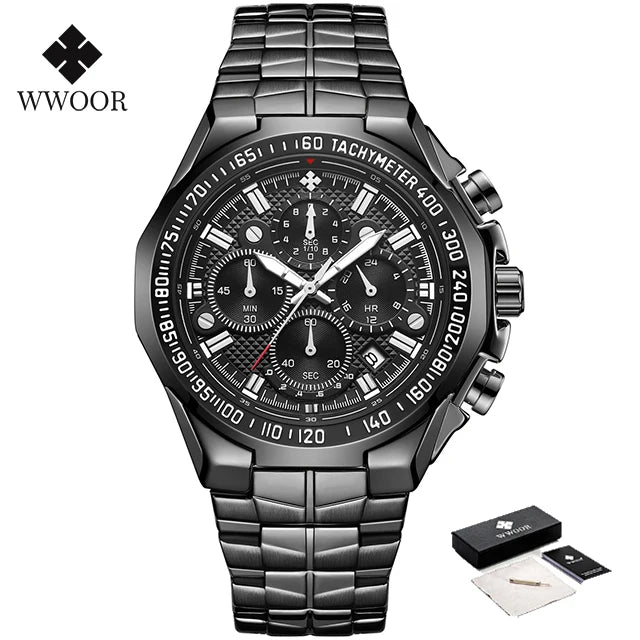 WWOOR Chronograph Wristwatch - ATSProducts