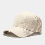 Chinese Style Dragon Pattern Baseball Cap - ATSProducts