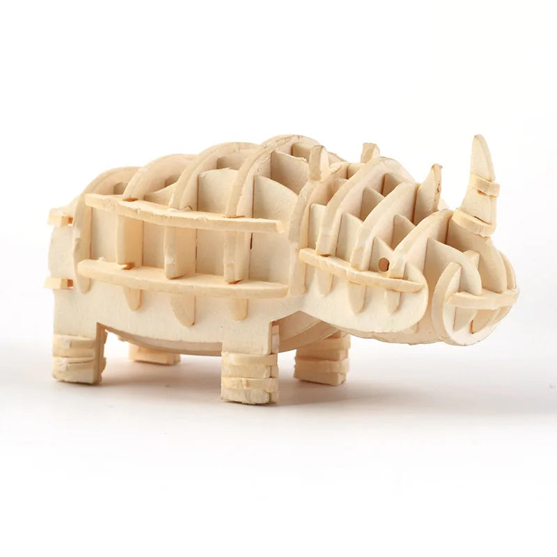 DIY 3D Wooden Puzzle Model - ATSProducts