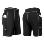 Power Combat High Performance Compression Shorts With Pocket - ATSProducts