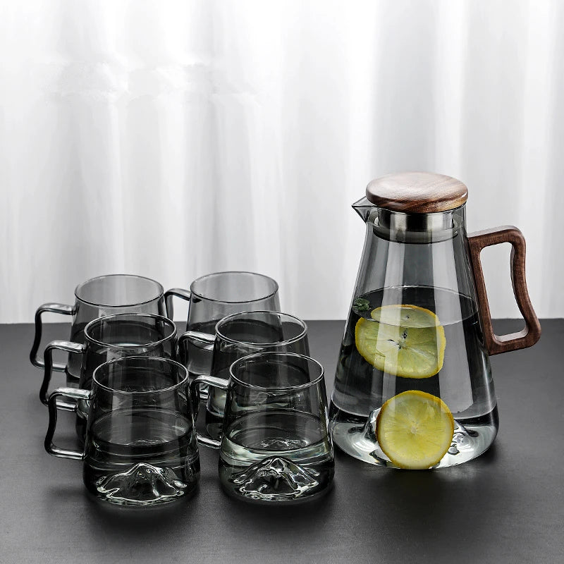 Kubac Glass Cup Set With Heat-Resistant Water Kettle - ATSProducts