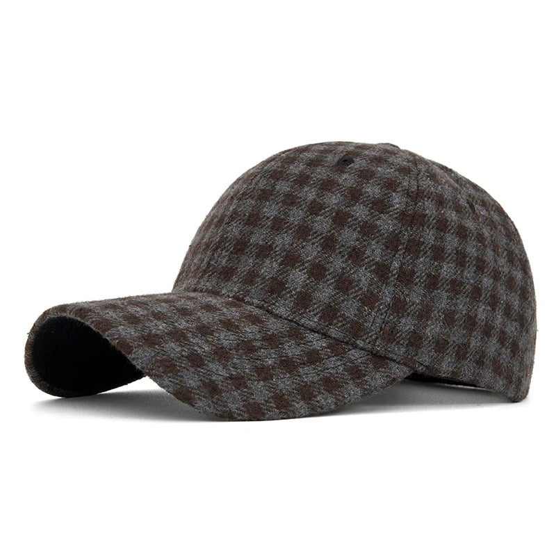 Plaid Baseball Cap - ATSProducts