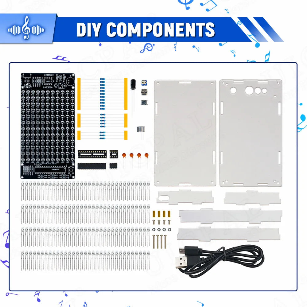 UICPAL DIY Sound Control LED Electronic Kits - ATSProducts