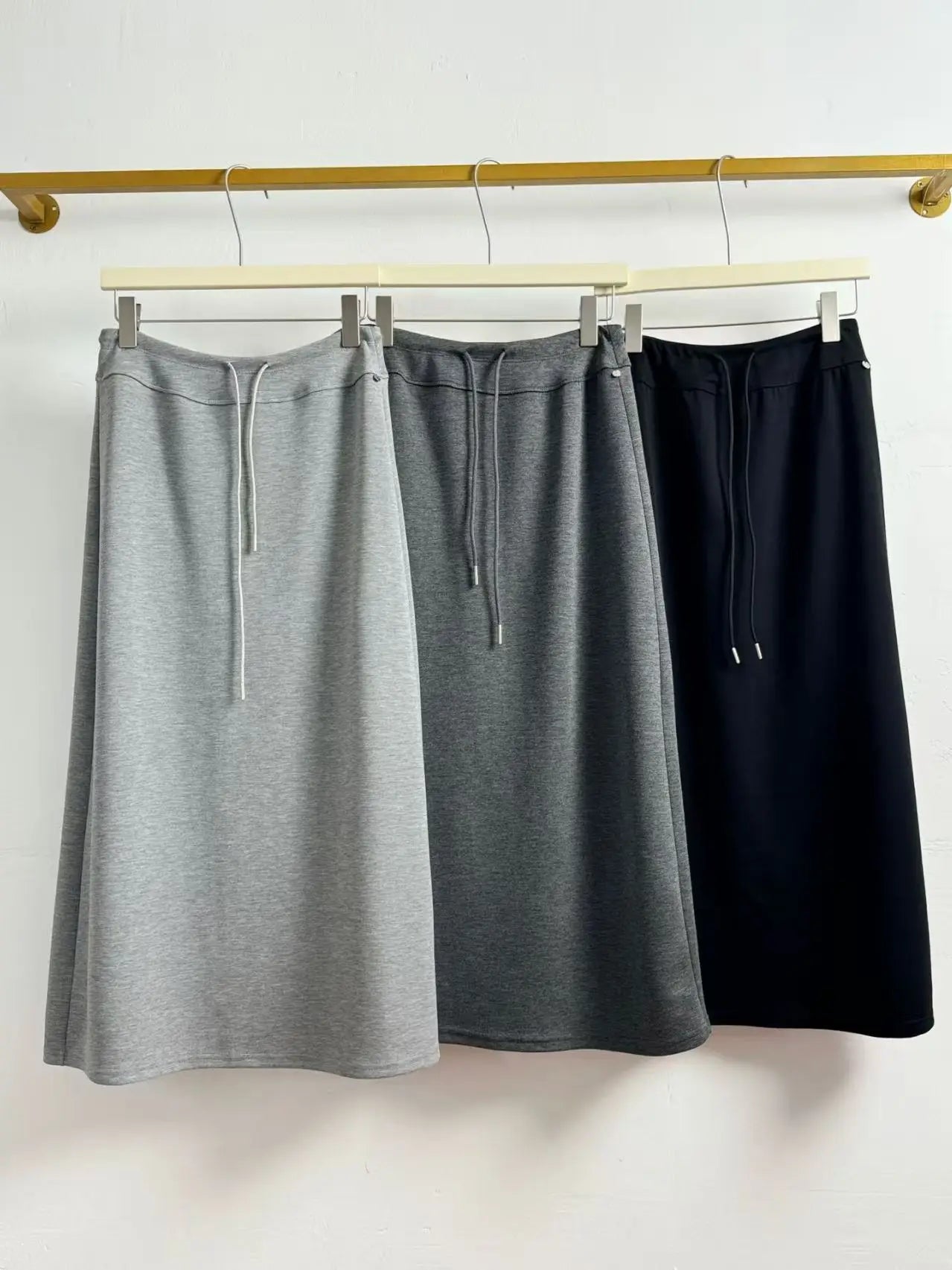 Korean Style Satin Skirt - ATSProducts