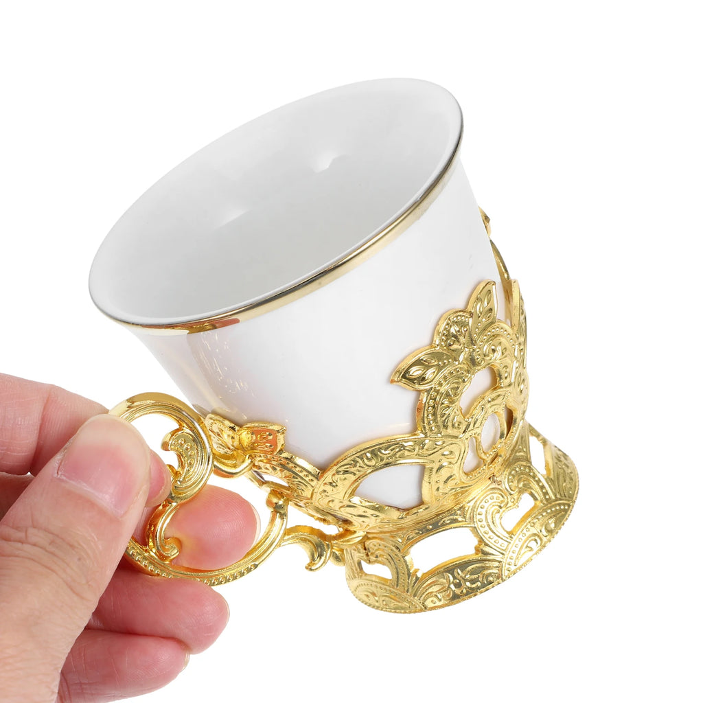 1 Set Vintage Turkish Cappuccino Cup Set - ATSProducts