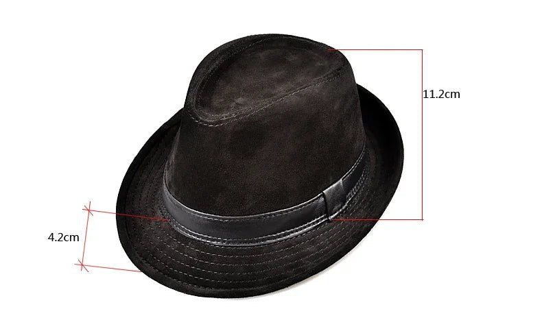 Genuine Leather Fedoras - ATSProducts