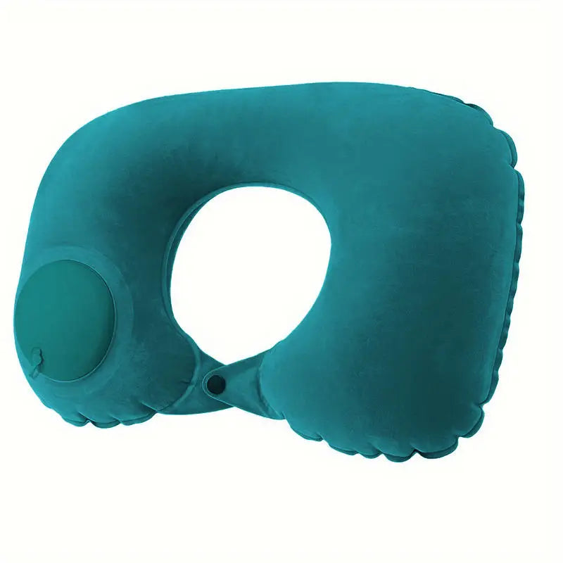 Bigsweety Inflatable Portable Neck Pillow U-shaped