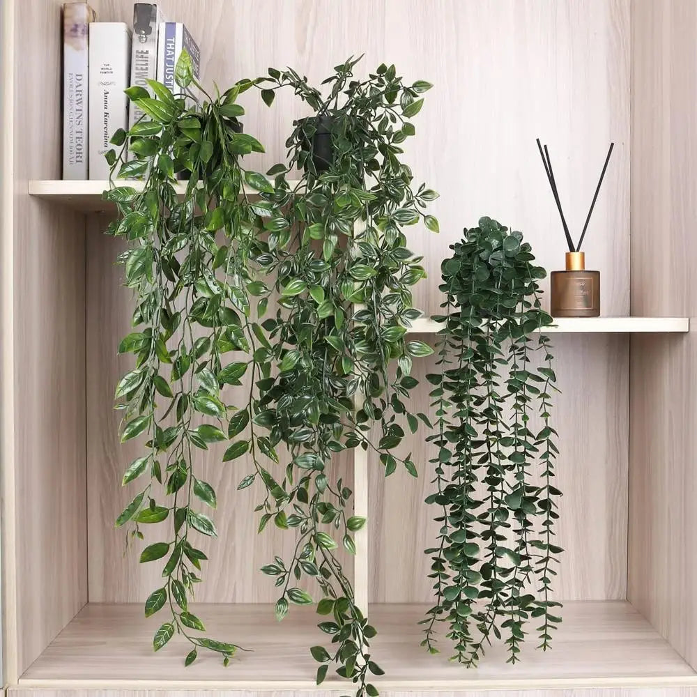 Artificial Hanging Plants with Pot