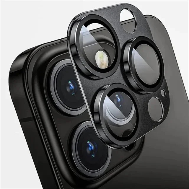 Metal Armor Camera Lens Protector For IPhone 14 15 Pro Max - ATSProducts