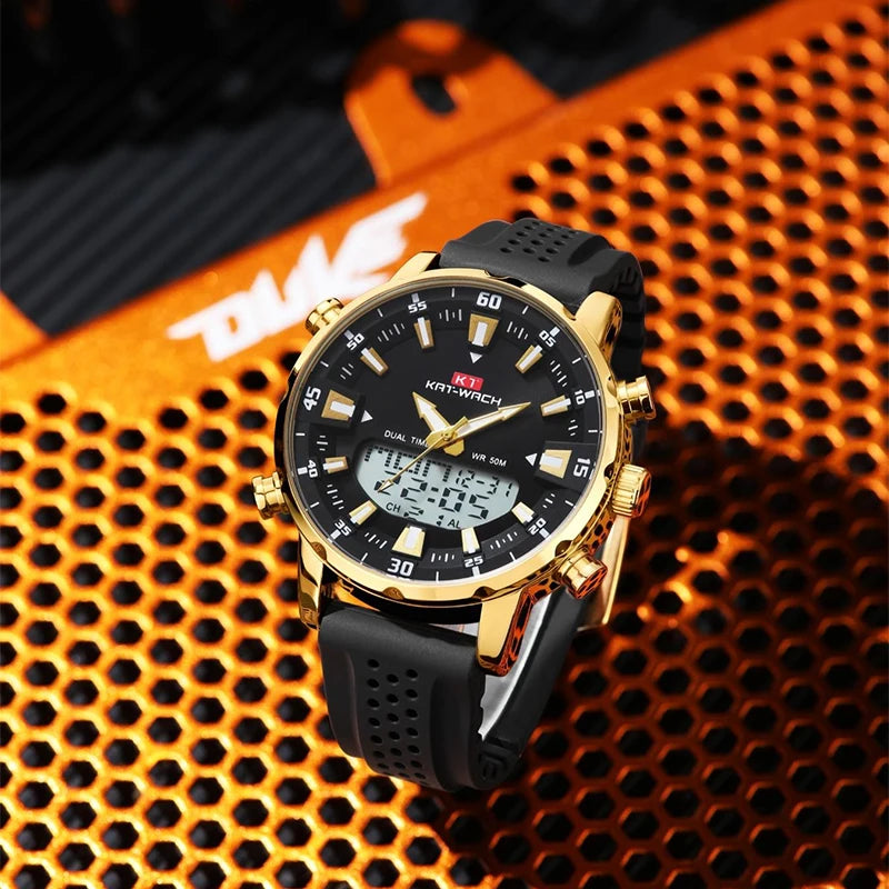 Multifunctional Dual-Display Sports Watch - ATSProducts