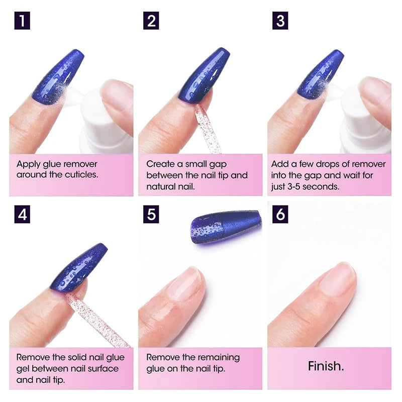 RSNAIL 100ml Nail Glue Remover