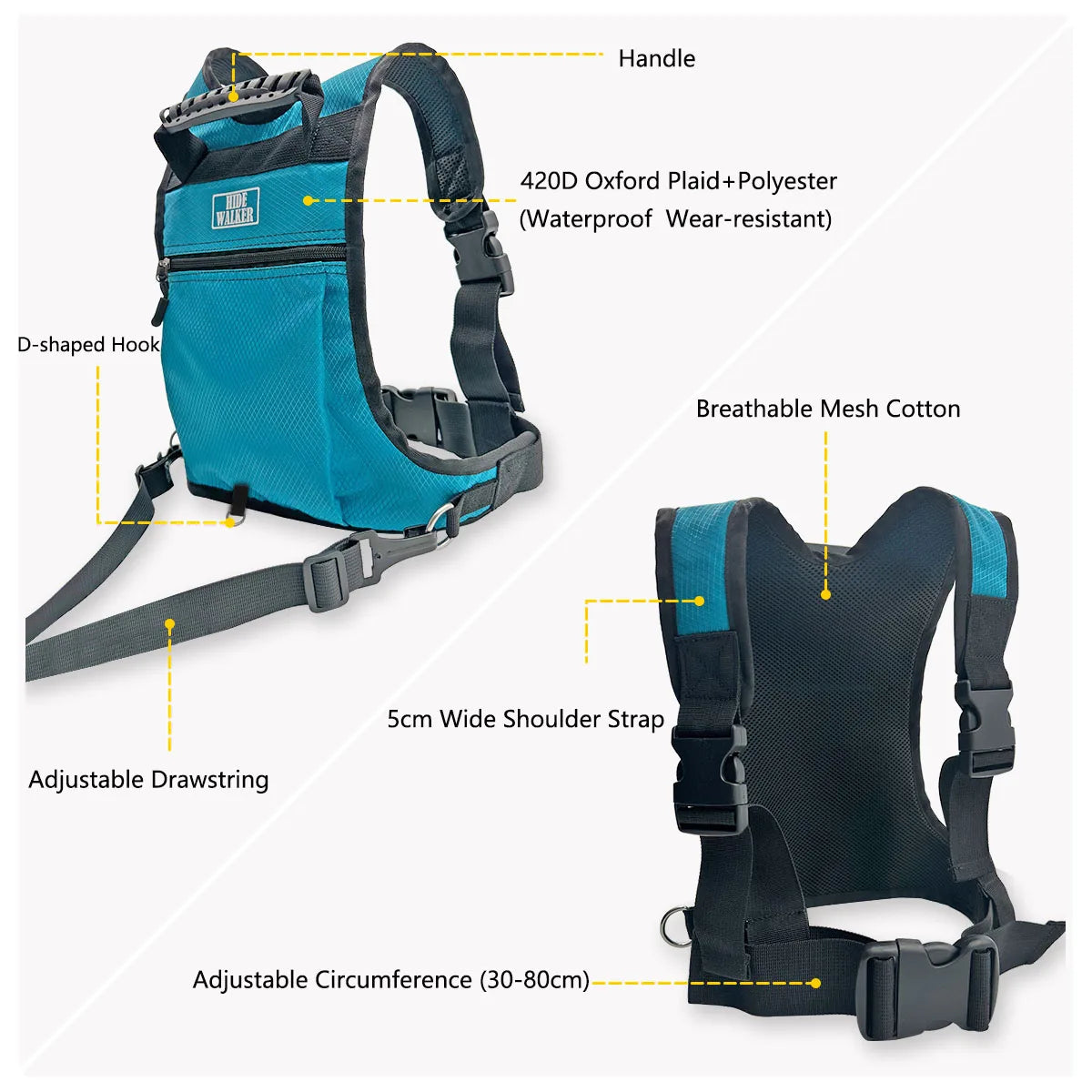 Hide Walker Ski Harness For Kids - ATSProducts