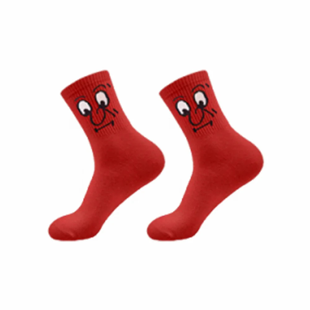 Uiushe Colorful Goofy Face Socks - ATSProducts