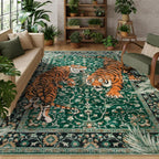 Tiger Print Area Rug - ATSProducts