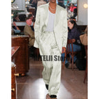 Satin Two-piece Suit - ATSProducts