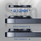 Metal Armor Camera Lens Protector For IPhone 14 15 Pro Max - ATSProducts