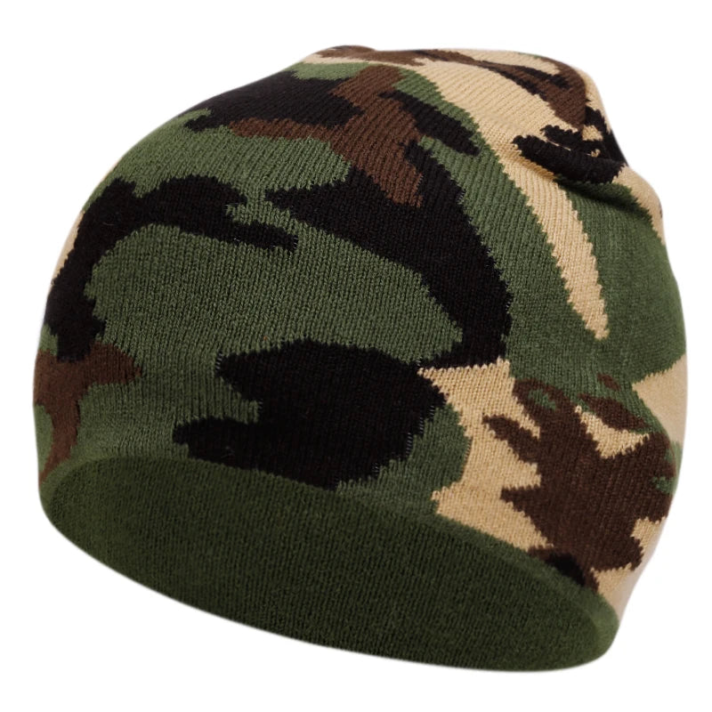 Unisex Simple camouflage knitted hats - ATSProducts